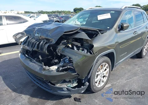 2015 Jeep Cherokee Latitude из США, поврежденный, VIN 1C4PJLCB9FW670744